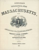 Massachusetts State Atlas 1871 